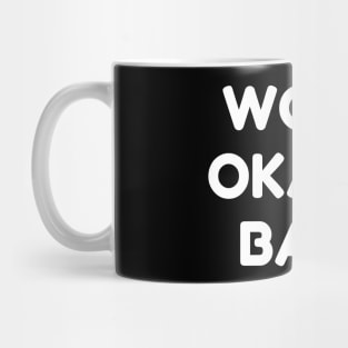 World okayest barber Mug